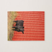 ブラックカウレッドバーン ジグソーパズル (横)