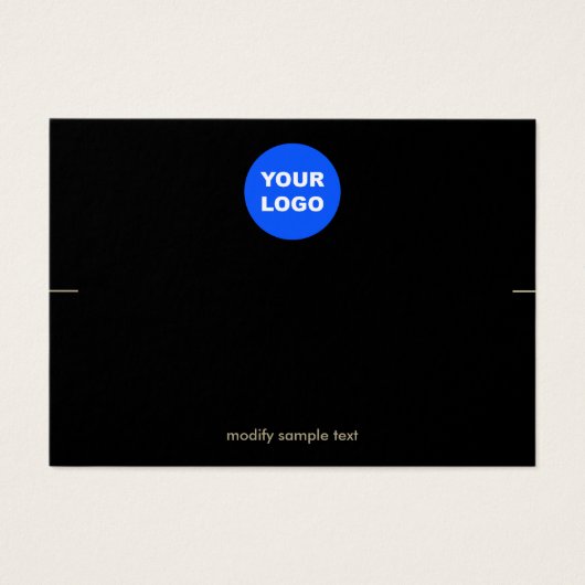 ブラックカスタムのロゴのブレスレット表示カードを追加