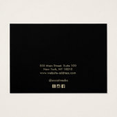 ブラックカスタムのロゴのブレスレット表示カードを追加 (裏面)