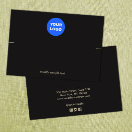 ブラックカスタムのロゴのブレスレット表示カードを追加