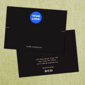 ブラックカスタムのロゴのブレスレット表示カードを追加