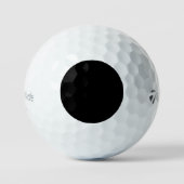 ブラックカスタムテイラー製TP5ゴルフボール ゴルフボール (正面)