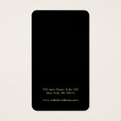 ブラックカスタムロゴの追加イヤリング (裏面)