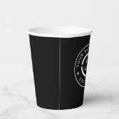 ブラックカスタム紙ロゴブランドのプロモーション用カップ 紙コップ (右)