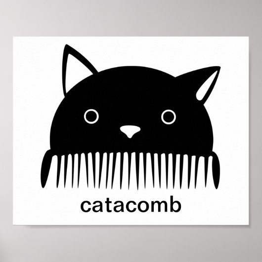 ブラックカタコムポスター ポスター (正面)
