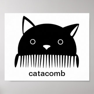 ブラックカタコムポスター ポスター