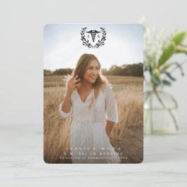 ブラックカドゥセウスRN登録ナース卒業 案内状