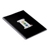 ブラックカバー付きRUMノート ノートブック (右側)