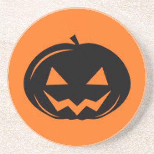 ブラックカボチャ コースター (正面)