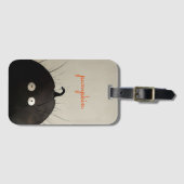 ブラックカボチャ ラゲッジタグ (正面横)