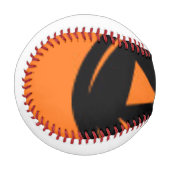 ブラックカボチャ 野球ボール (正面左)