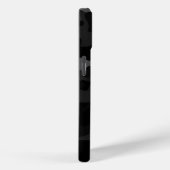 ブラックカモフラージモノグラムiPhoneケース Case-Mate iPhoneケース (裏面 / 右)