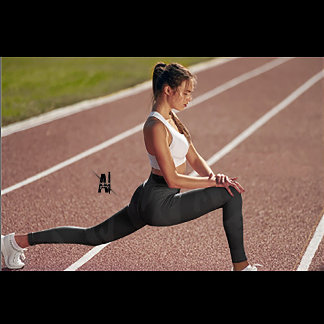 ブラックカモフラージュ、デザイン レギンス