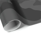 ブラックカモフラージュ ラッピングペーパー (ロールコーナー)