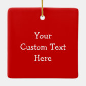 ブラックカラフルラブラドールのドッ絵画グクリスマス セラミックオーナメント (裏面)