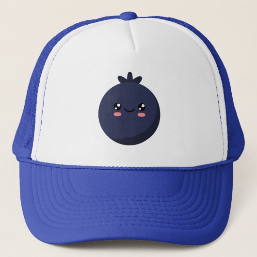ブラックカラントのトラック帽 キャップ (正面)