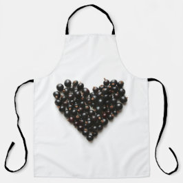 ブラックカラントハート エプロン