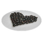 ブラックカラントハート カッティングボード (角)