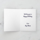 ブラックカラント誕生日 カード (内部)