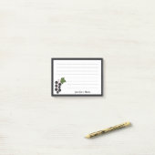 ブラックカラント ポストイット (デスク上)