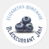 ブラックカレントジャム ラウンドシール (正面)