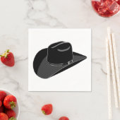 ブラックカントリーカウボーイ帽 スタンダードカクテルナプキン (インサイチュ)