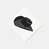 ブラックカントリーカウボーイ帽 スタンダードカクテルナプキン (角)