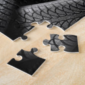 ブラックカータイヤ ジグソーパズル (側面)