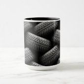 ブラックカータイヤ マグカップ (中央)