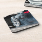 ブラックカーバーンアウト コースター (左側)