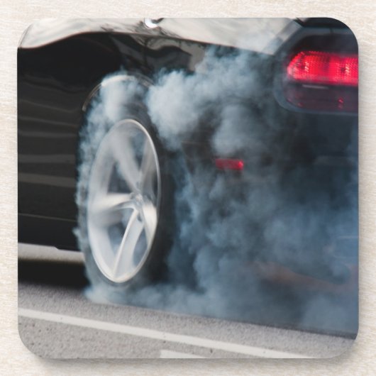 ブラックカーバーンアウト コースター (正面)