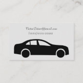 ブラックカープリントプライベートドライバー 名刺 (裏面)