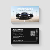 ブラックカーレンタルサービスブラックビジネスカード 名刺