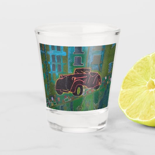 ブラックカー ショットグラス (正面)