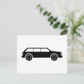 ブラックカー ポストカード (スタンド正面)