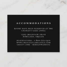 ブラックカ無地のラー結婚ズ宿泊施設 エンクロージャーカード