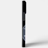 ブラックガイフード付きスウェットシャツラッピング・オン・ザ・マイク Case-Mate iPhoneケース (裏面 / 右)