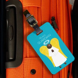 ブラックガーディアンエンジェル（両面）ラゲッジタグ ラゲッジタグ