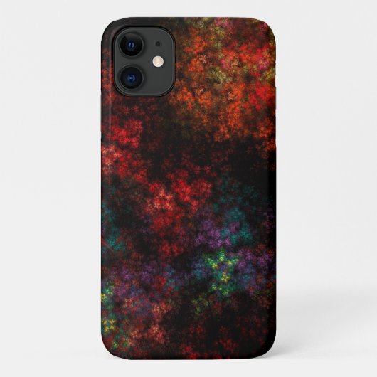 ブラックガーデンフラクタル Case-Mate iPhoneケース (裏面)