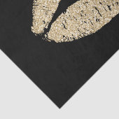 ブラックガーリー赤面ピンクシックグリッターリップ 薄葉紙 (詳細)