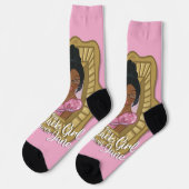 ブラックガールがジェーン・ソックスを愛する ソックス (左)