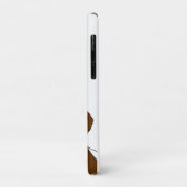 ブラックガールアフロアメリカン女性インスピレーションQuote Case-Mate iPhoneケース (裏面/左)