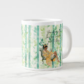 ブラックガールコジ読ーズ ジャンボコーヒーマグカップ (正面右)