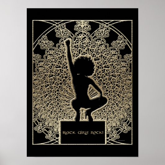 ブラックガールズロック！ ポスター (正面)