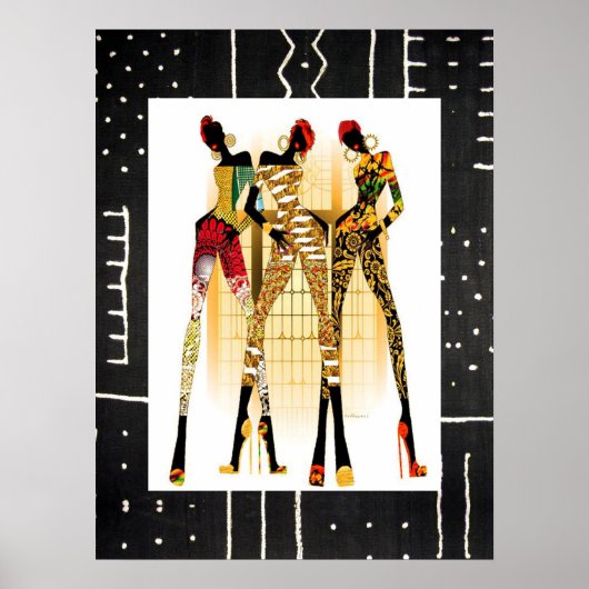 ブラックガールズロック！ ポスター (正面)