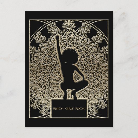 ブラックガールズロック! ポストカード (正面)