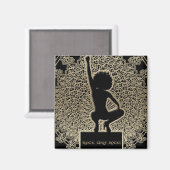 ブラックガールズロック! マグネット (正面/裏面)