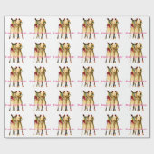 ブラックガールズロック！ ラッピングペーパー (フラット)