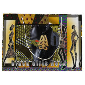 ブラックガールズロック ラージペーパーバッグ (裏面)