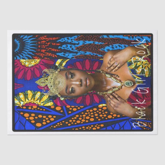 ブラックガールズロック 薄葉紙 (正面)